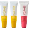 Kopari Pineapple Kiss Lip Gloss Trio $48 Value