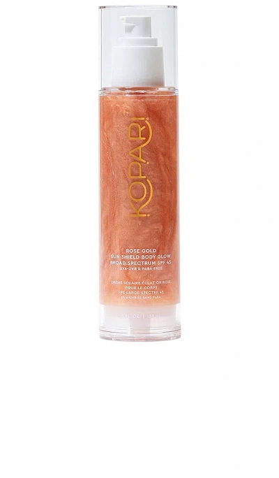 Kopari Rose Gold Sun Shield Body Glow Spf 45 In N,a