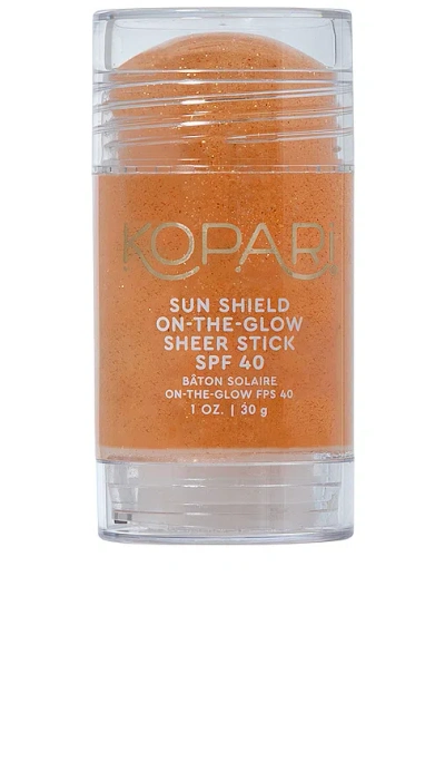 Kopari Sun Shield On-the-glow Sheer Stick Sunscreen Spf 40 In N,a