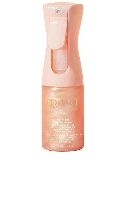 Kopari Sunglaze Sheer Body Mist Sunscreen Spf 42 In Beauty: Na