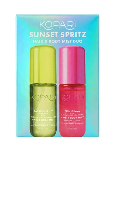 Kopari Sunset Spritz Hair & Body Mist Duo In N,a