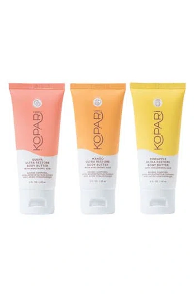 Kopari Tropical Treat Body Butter Trio $42 Value