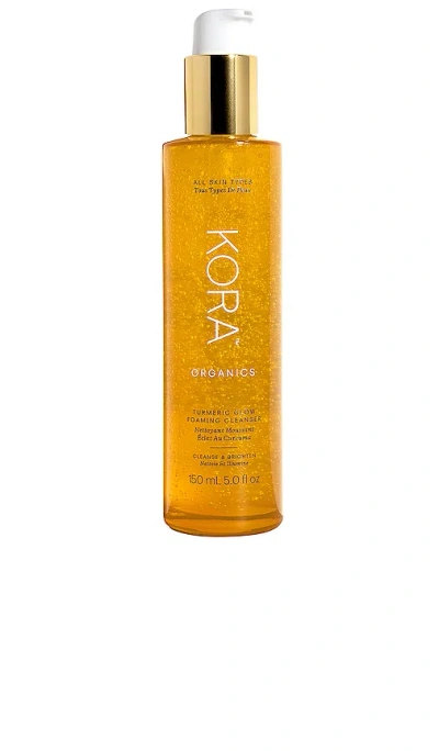 Kora Organics + Net Sustain Turmeric Glow Foaming Cleanser, 150ml - One Size In Gold