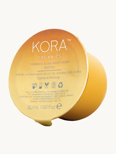 Kora Organics Turmeric Glow Moisturizer Refill Pod In Gold
