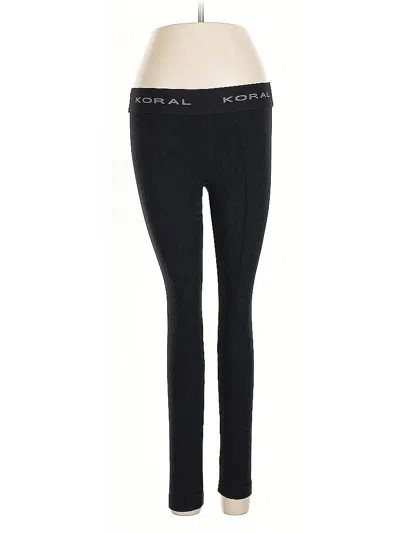 Pre-owned Koral Active Pants In Black