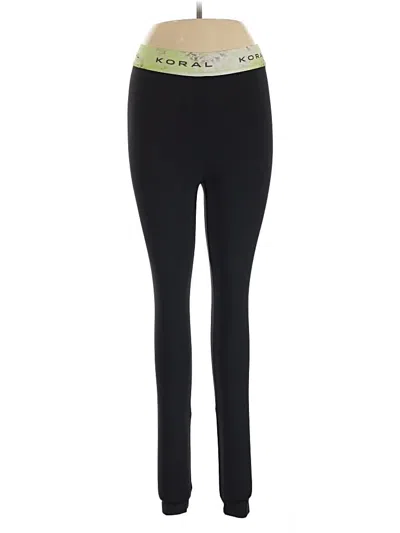 Pre-owned Koral Active Pants In Black