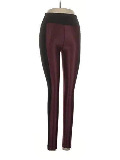 Pre-owned Koral Active Pants In Burgundy