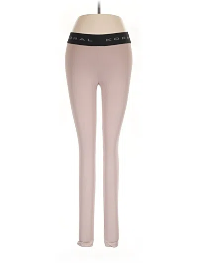 Pre-owned Koral Active Pants In Pink