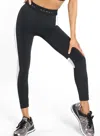 Koral Emblem Blackout High Rise Legging In Black/white In Multi