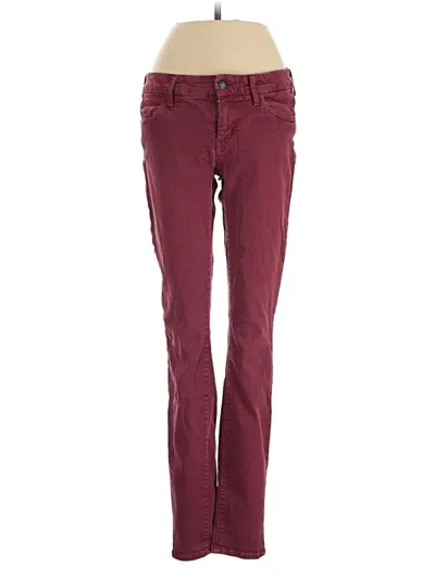Pre-owned Koral Jeans In Burgundy