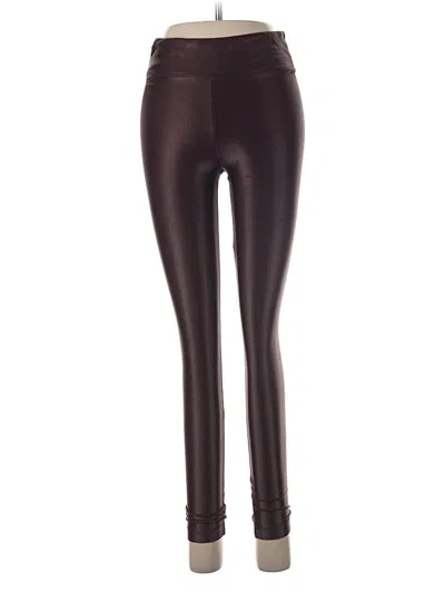 Pre-owned Koral Leggings In Brown