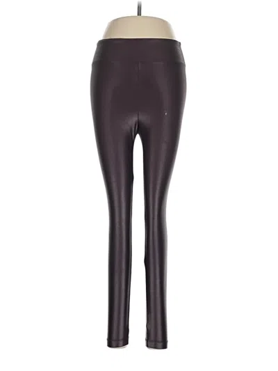 Pre-owned Koral Leggings In Burgundy