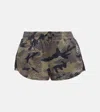 Koral Power Shiny Netz Camouflage Shorts In Camo