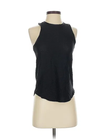 Pre-owned Koral Sleeveless Top Black Halter Neckline Tops