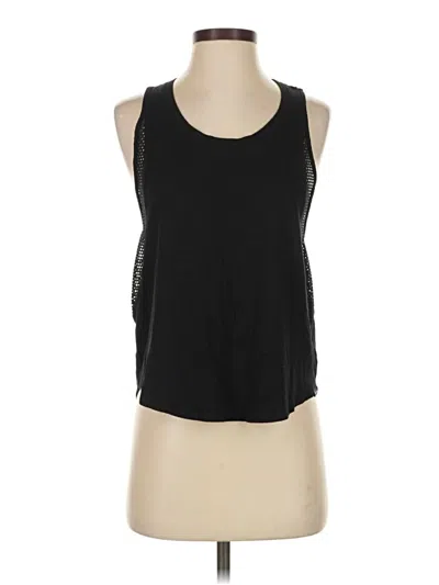 Pre-owned Koral Sleeveless Top Black Halter Neckline Tops