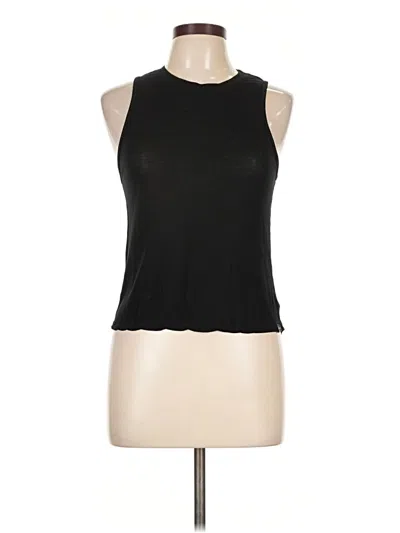 Pre-owned Koral Sleeveless Top Black Halter Neckline Tops