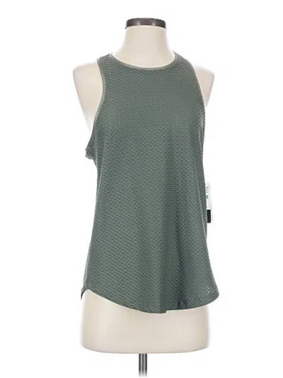 Pre-owned Koral Sleeveless Top Green Halter Neckline Tops