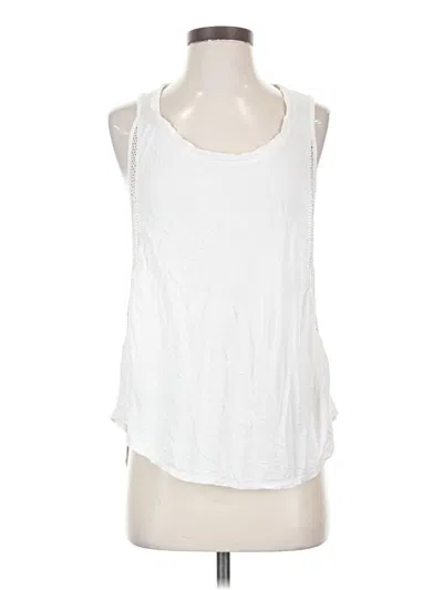 Pre-owned Koral Sleeveless Top White Halter Neckline Tops