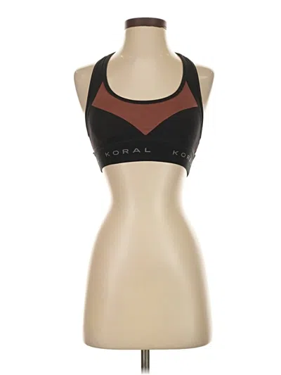 Pre-owned Koral Sports Bra In Brown