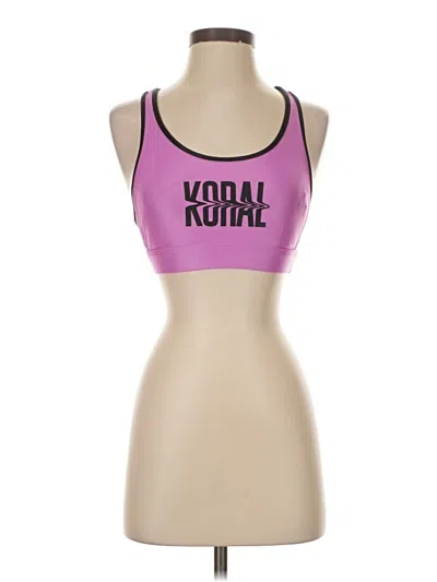 Pre-owned Koral Sports Bra In Pink