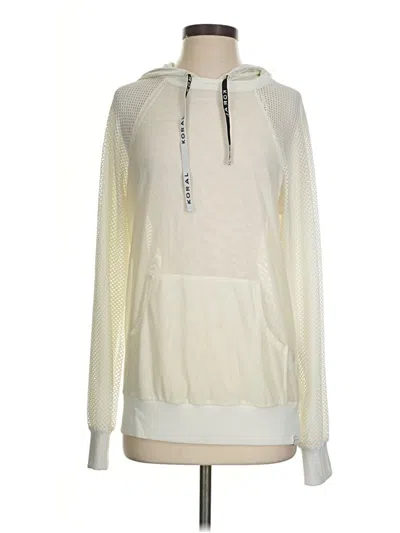 Pre-owned Koral Sweatshirt In Ivory
