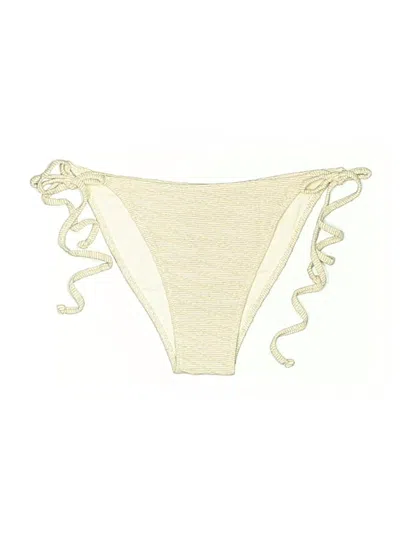 Pre-owned Koral Swimsuit Bottoms In White