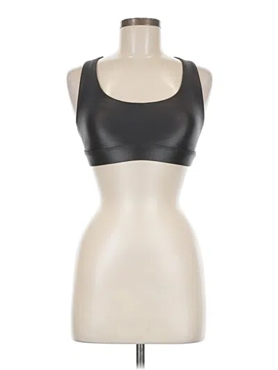 Pre-owned Koral Tank Top Black Strapless Neckline Tops