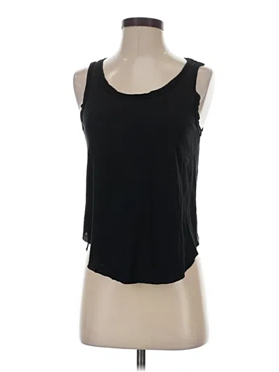 Pre-owned Koral Tank Top Black Strapless Neckline Tops