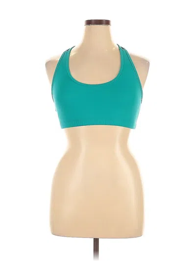 Pre-owned Koral Tank Top Blue Halter Neckline Tops