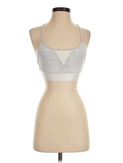 Pre-owned Koral Tank Top Silver Halter Neckline Tops
