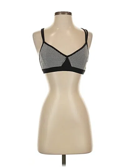 Pre-owned Koral Tank Top Silver Strapless Neckline Tops