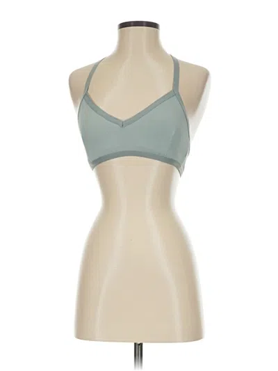 Pre-owned Koral Tank Top Teal Halter Neckline Tops