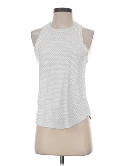 Pre-owned Koral Tank Top White Halter Neckline Tops