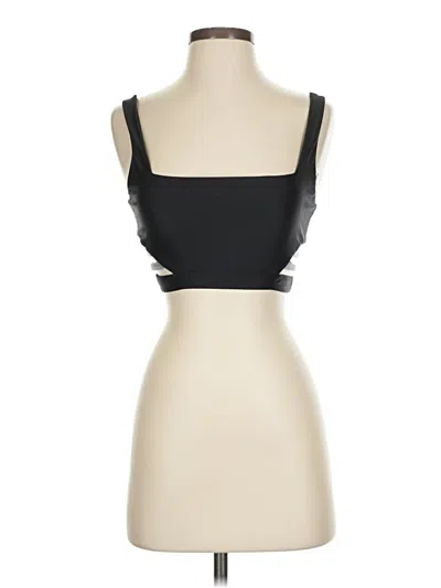 Pre-owned Koral Tube Top Black Strapless Neckline Tops