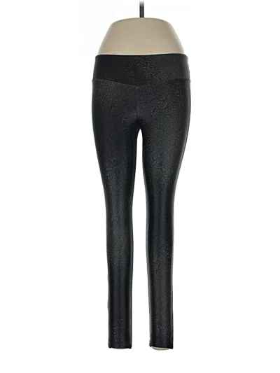Pre-owned Koral Yoga Pants In Silver