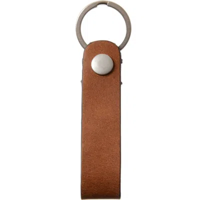 Korchmar Arthur Leather Key Chain In Espresso