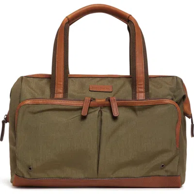 Korchmar Don Ballistic And Leather Tool Carrier In Olive