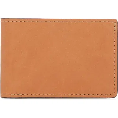 Korchmar George Slim Leather Billfold In Pink