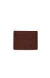 Korchmar Knox Slim Leather Wallet In Brown