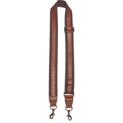 Korchmar Lee Interchangeable Shoulder Strap In Espresso