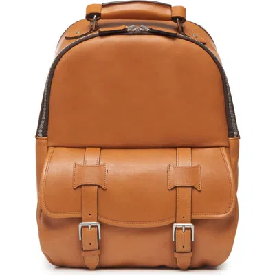 Korchmar Lewis Heritage Leather Backpack In Purple