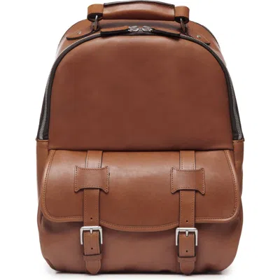 Korchmar Lewis Heritage Leather Backpack In Brown