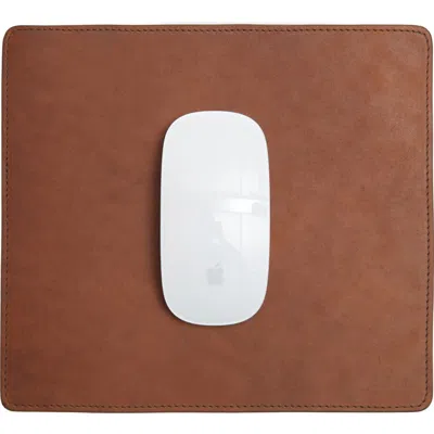 Korchmar Mead Leather Mouse Pad In Brown