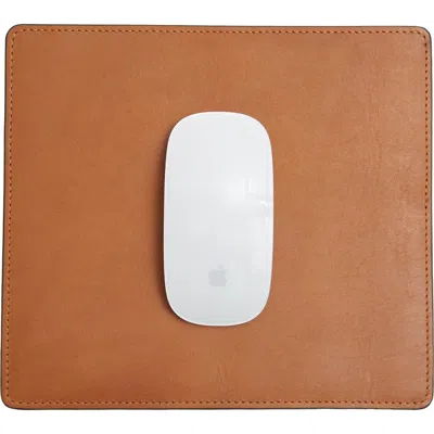 Korchmar Mead Leather Mouse Pad In Brown