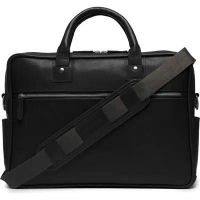 Korchmar Redford Leather Briefcase In Black