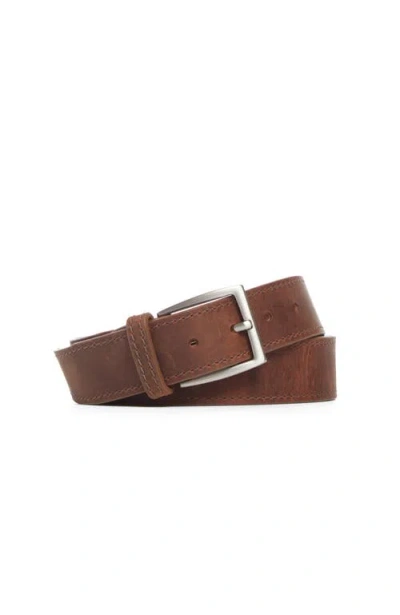 Korchmar Roman Leather Belt In Brown