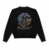 Korelimited Dragon Taeguk Premium Heavyweight V-crewneck In Black In Black