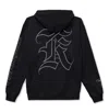 Korelimited K Zip Up Hoodie In Black In Black