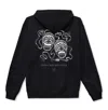 Korelimited Laugh Now Kry Later Zip Up Hoodie In Black In Black
