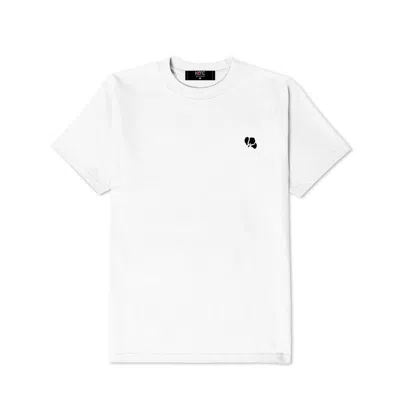 Korelimited Men's Cropped Half Mugunghwa Tee In White